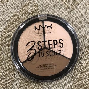 NYX 3 Steps to Sculpt Face Sculpting Palette